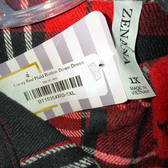 Zenana Plaid Shacket *NEW WITH TAGS* - Picture 10 of 10